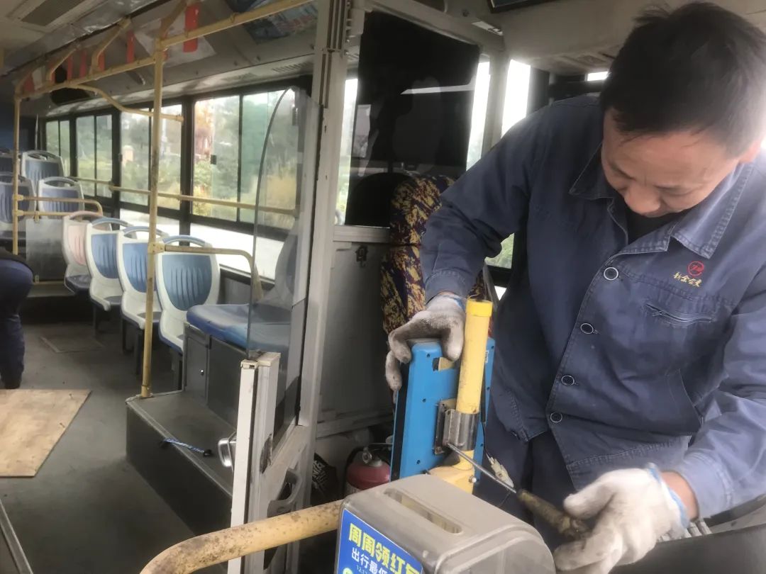新余公交：修舊利廢出實(shí)招，降本增效顯成效