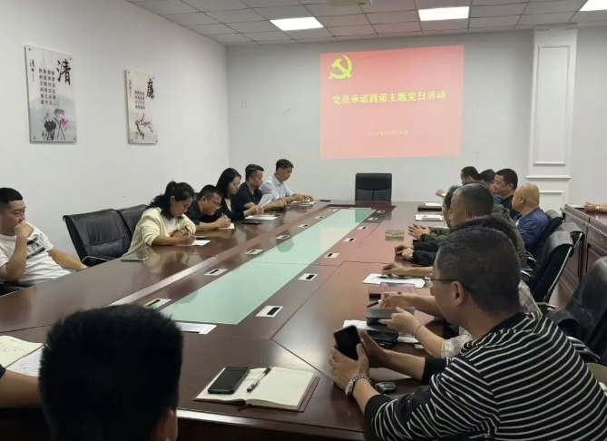 景德鎮(zhèn)長運：開展黨員亮身份、承諾踐諾主題黨日活動