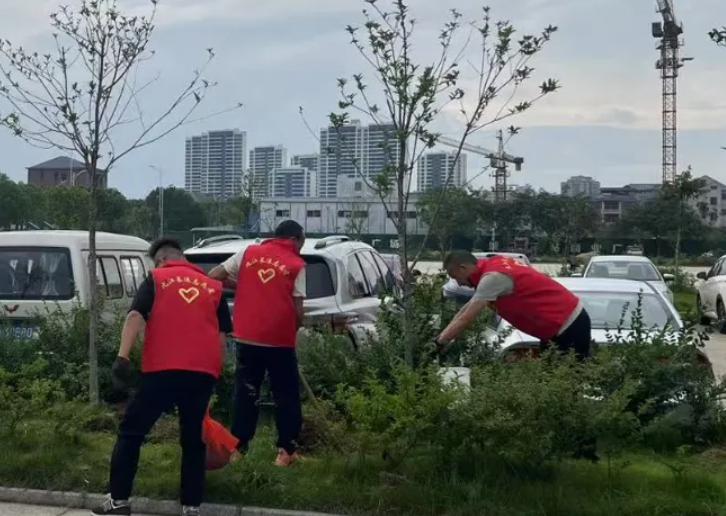 九江長(zhǎng)運(yùn) 開(kāi)展“美化環(huán)境 黨員先行”志愿服務(wù)活動(dòng)