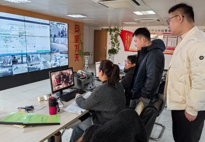 馬鞍山長客：路查護(hù)航春運 筑牢安全屏障