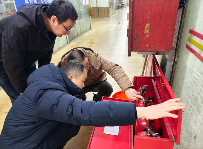 長(zhǎng)運(yùn)物業(yè)：商城分公司開展春節(jié)前安全生產(chǎn)大排查大整治